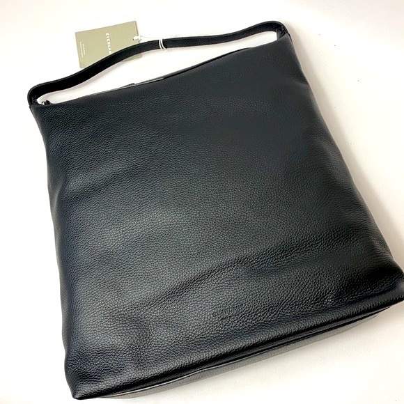 Everlane The Boss black leather hobo bag - Picture 2 of 5
